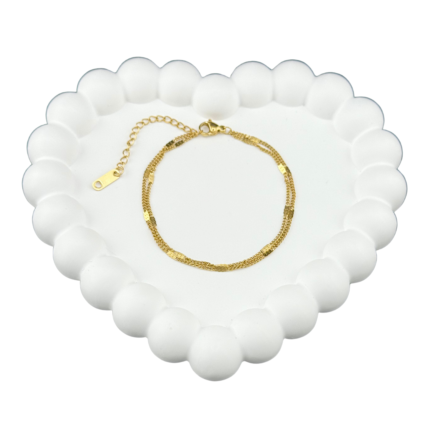 Double Layer Chain Bracelet
