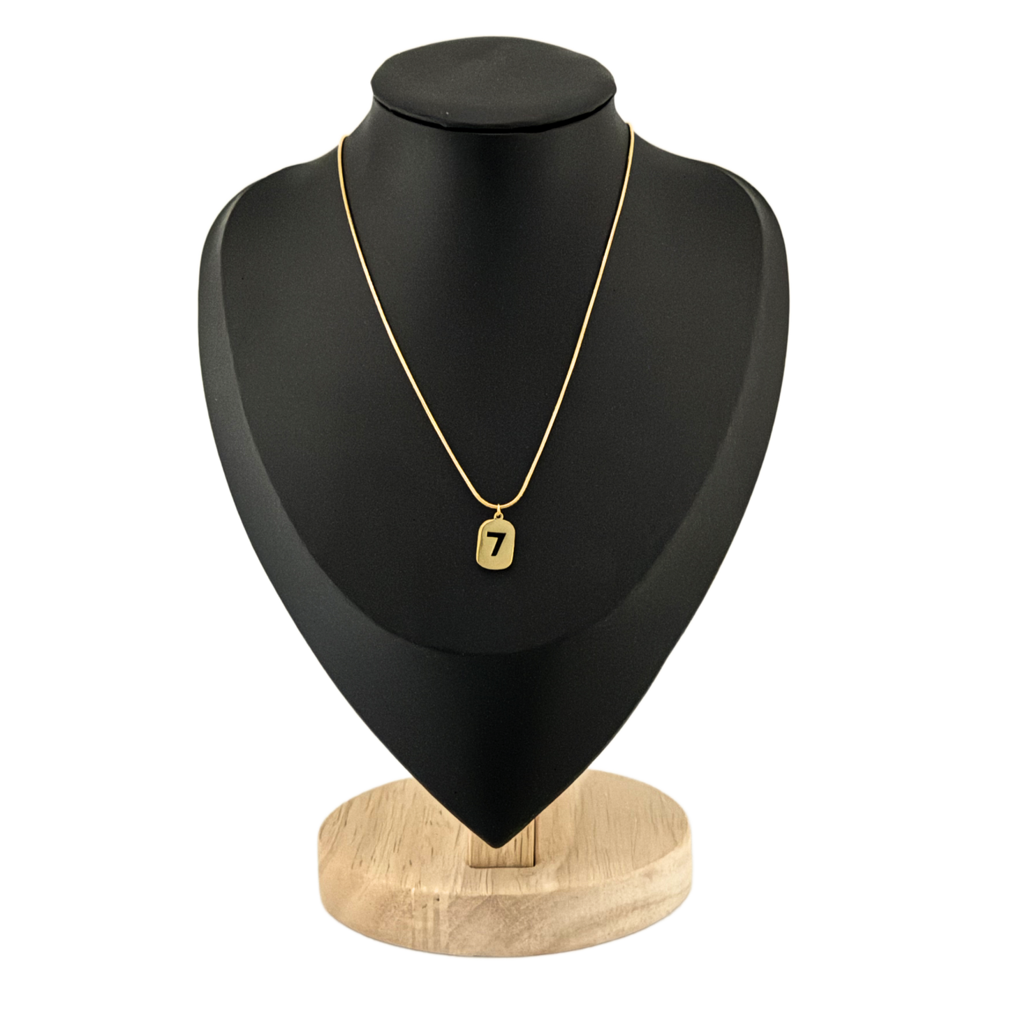 Lucky Number Seven Pendant Necklace