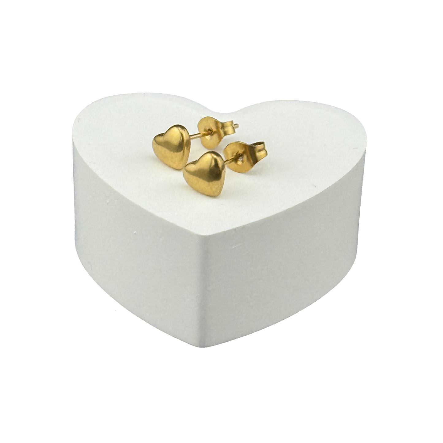 Small Heart Stud Earring