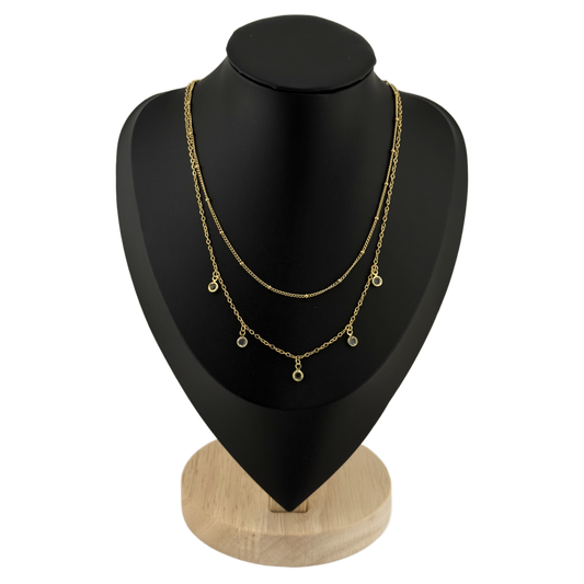 Layered Charm Necklace