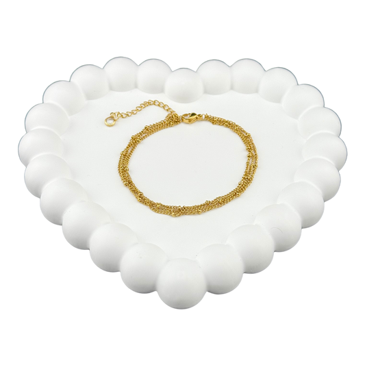 Triple Layered Chain Bracelet