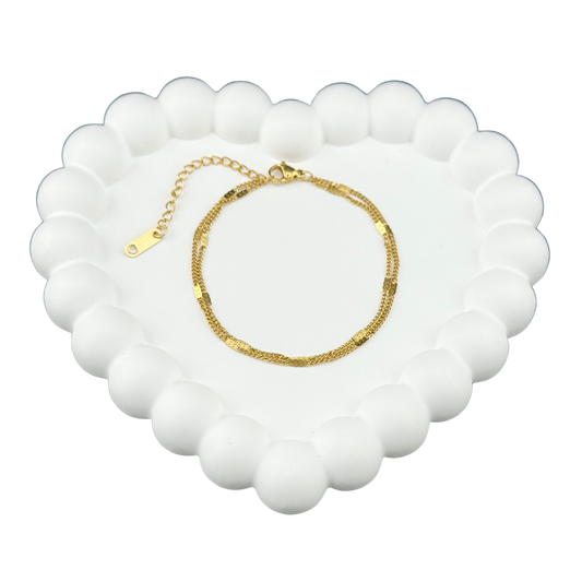 Double Layer Chain Bracelet