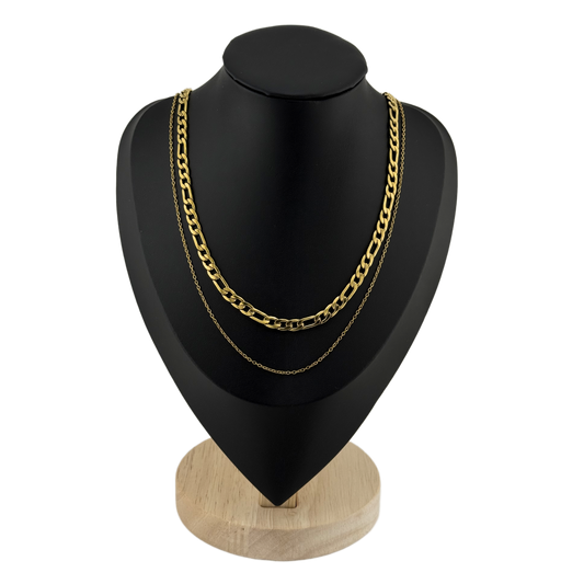 Double Layerd Chain Necklace