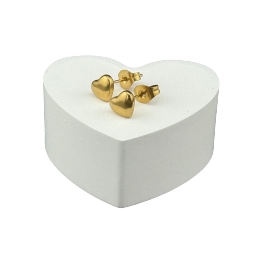 Small Heart Stud Earring