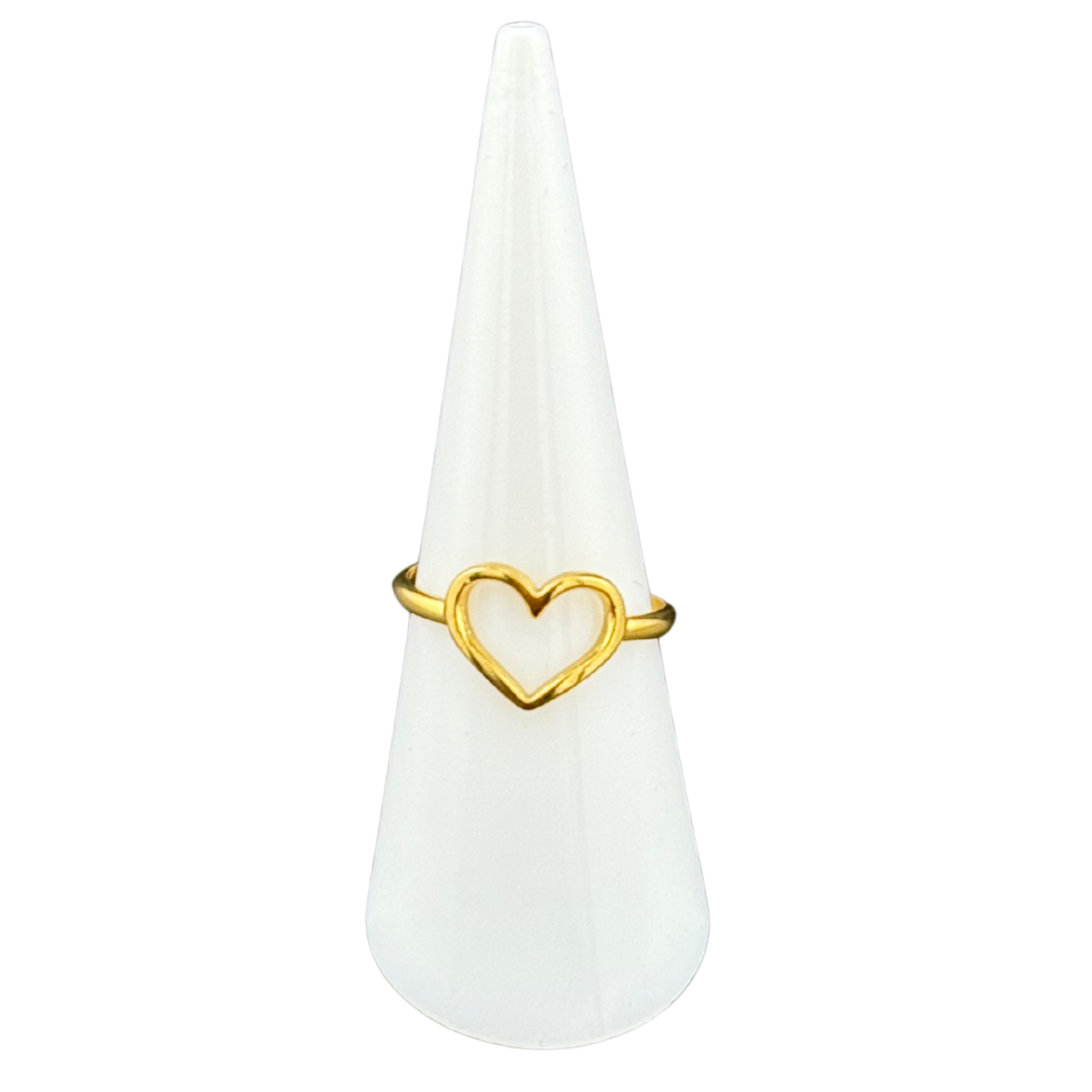 Hollow Heart Ring