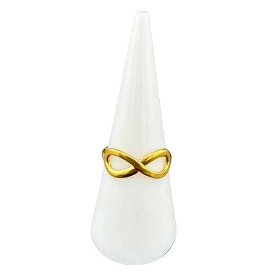 Hollow Infinity Ring